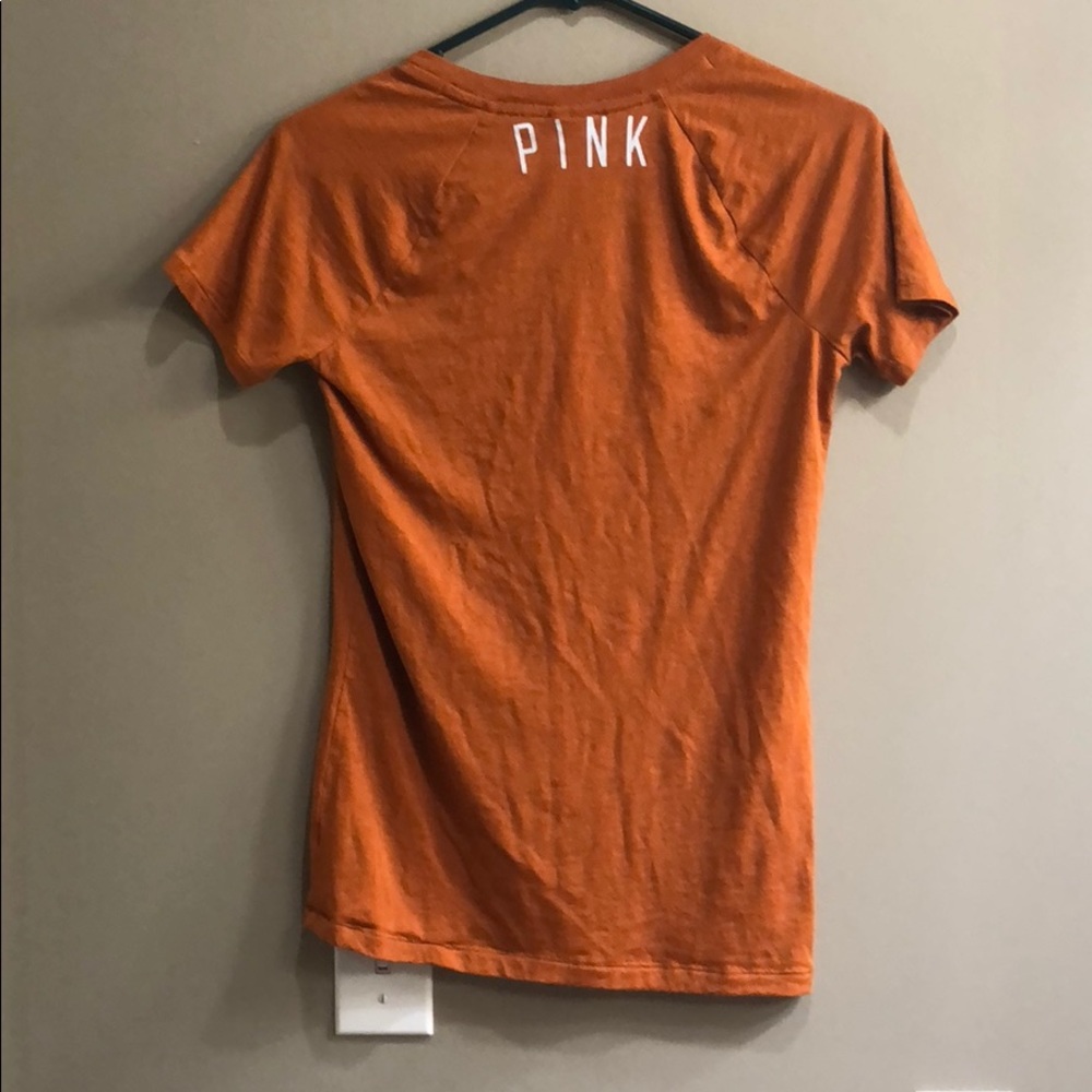 VS Pink Texas Longhorn sequin V-neck. - Picture 5 of 5
